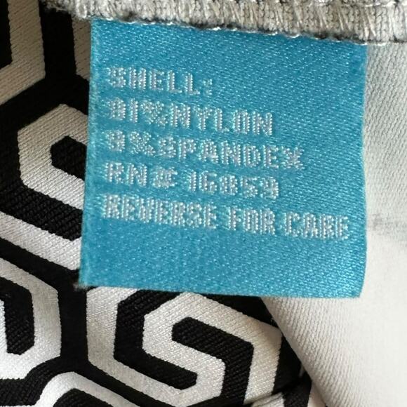 J MCLAUGHLIN Catalina Sheath Geometric Floral Patterned Midi Dress Women's Large - Picture 5 of 6